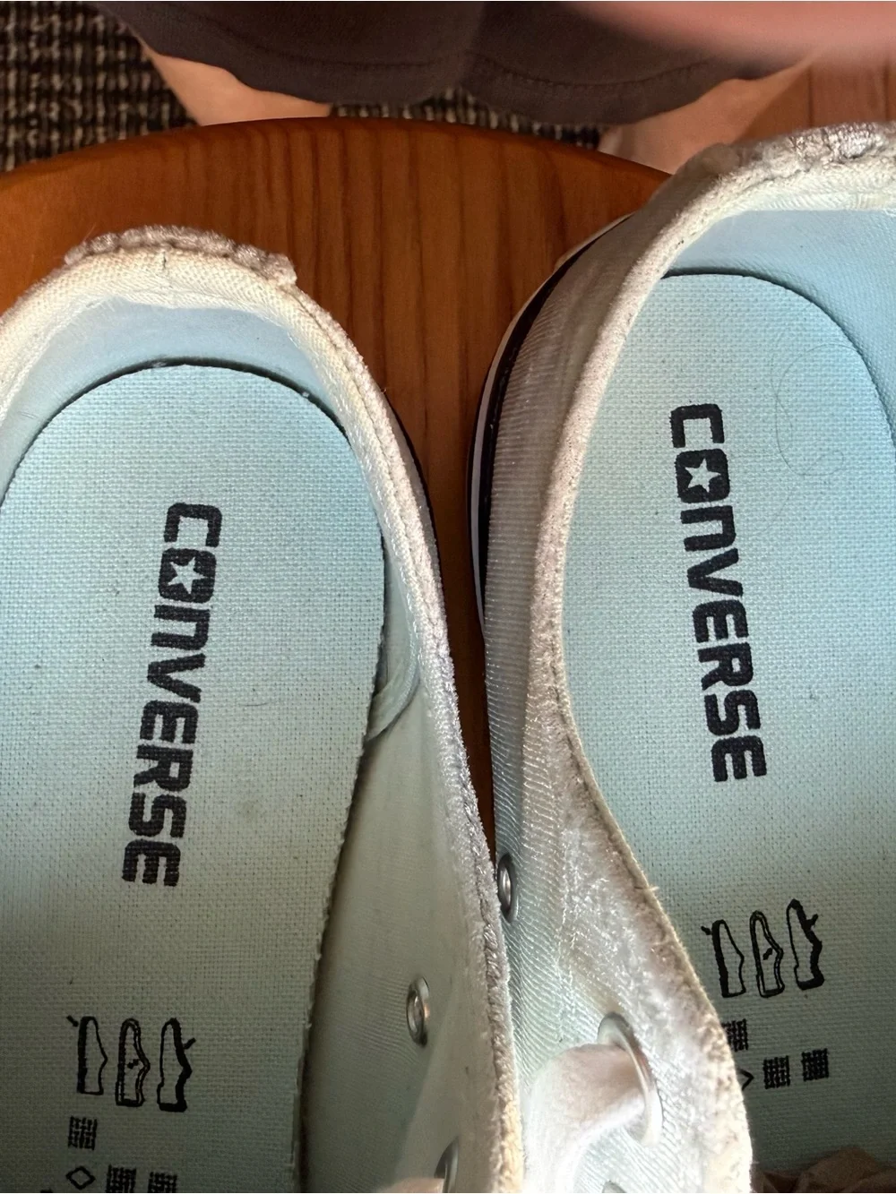 Converse Chuck Taylor All Star Velvet Low Top Sneakers | Mint Aqua | Women’s 8 - Picture 5 of 6